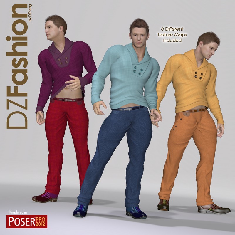 DZ Fashion Set 6 for M4H4Guy4 by N/A