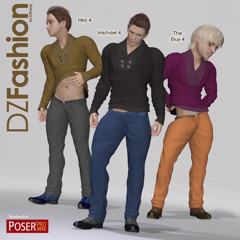 DZ Fashion Set 6 for M4H4Guy4 by N/A