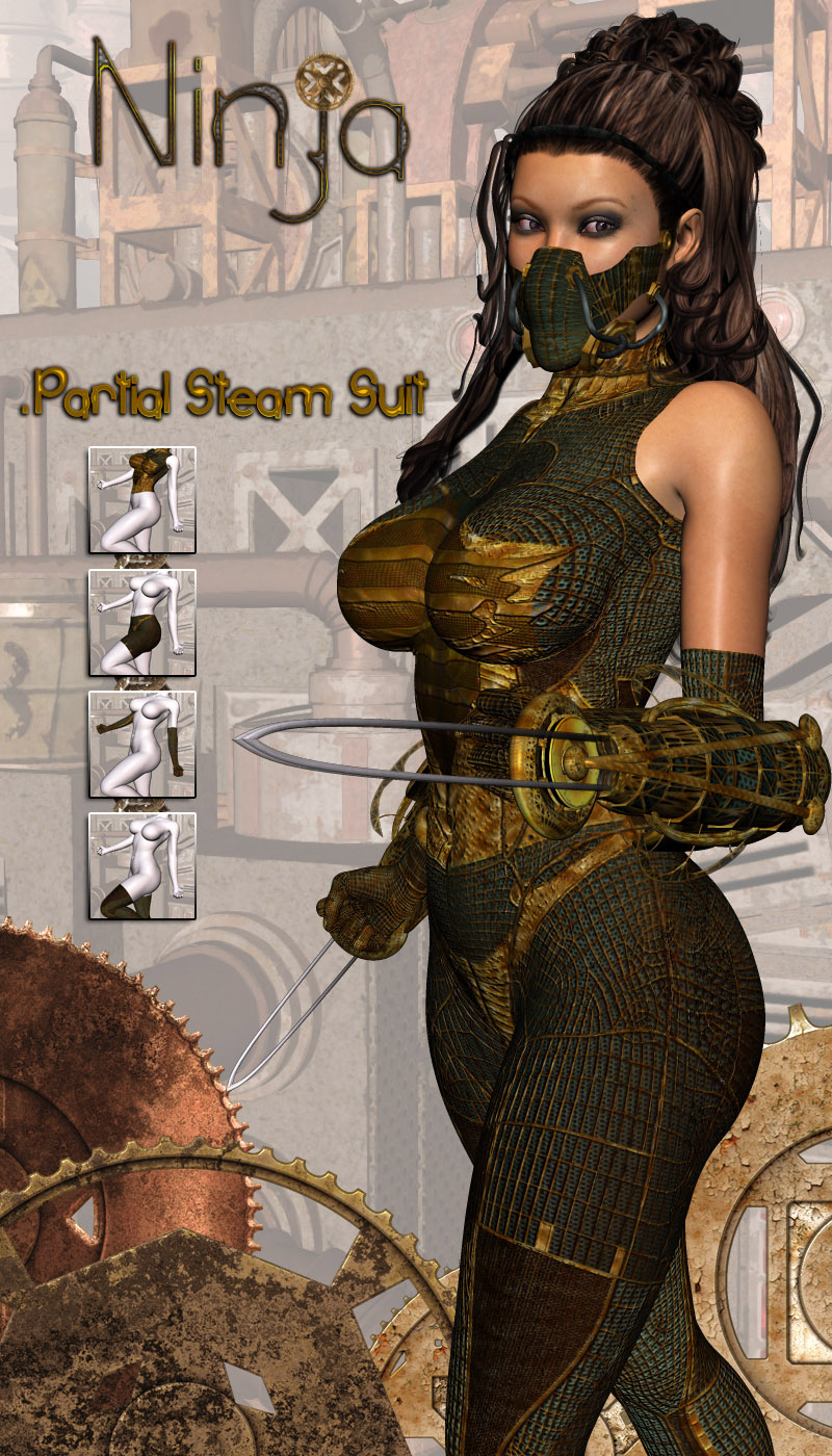Steampunk Ninja by N/A