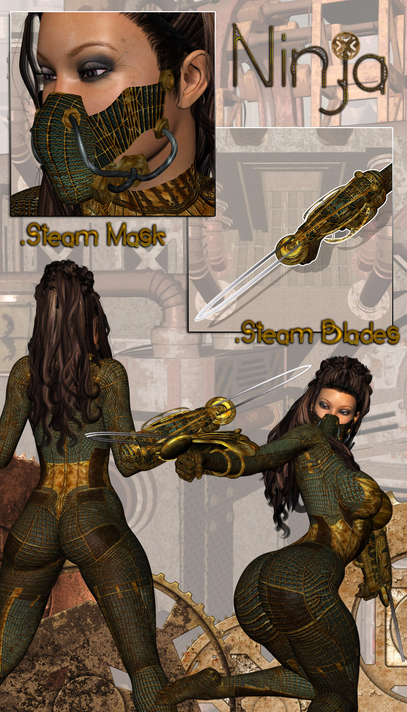 Steampunk Ninja by N/A