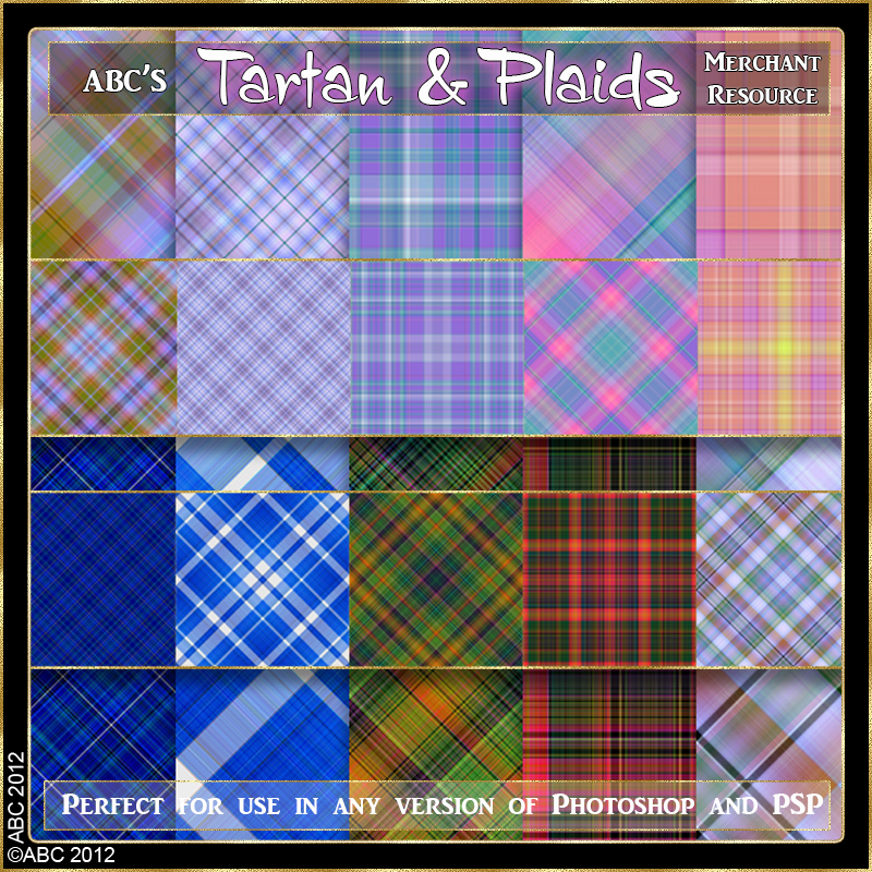 ABC Tartan and Plaids by N/A