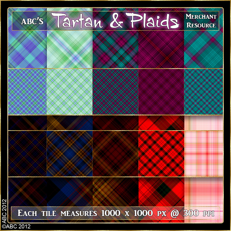 ABC Tartan and Plaids by N/A