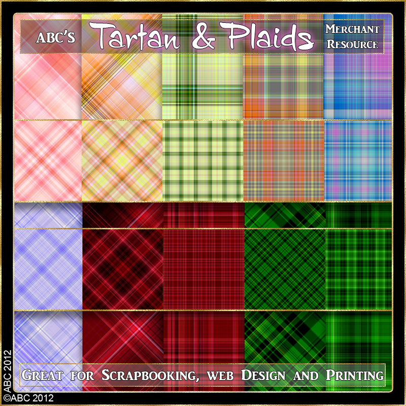 ABC Tartan and Plaids by N/A