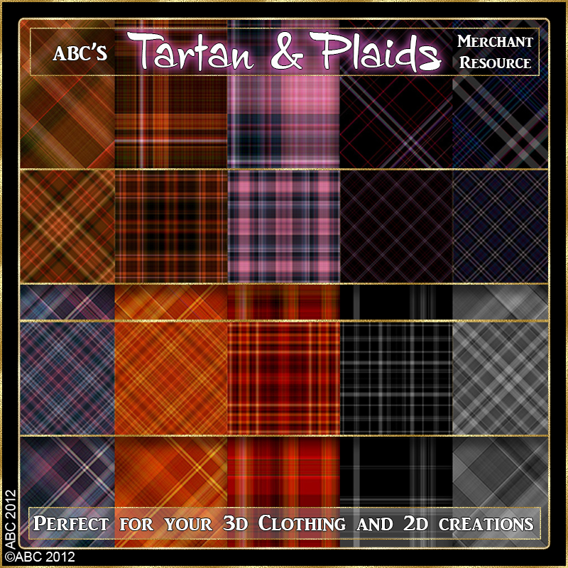 ABC Tartan and Plaids by N/A