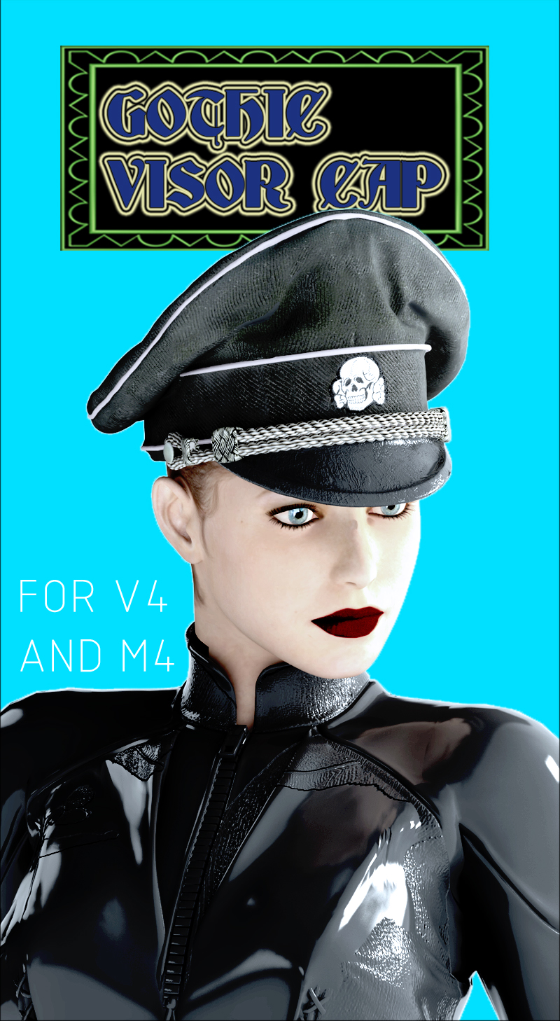 Gothic visor cap M4-V4 by N/A