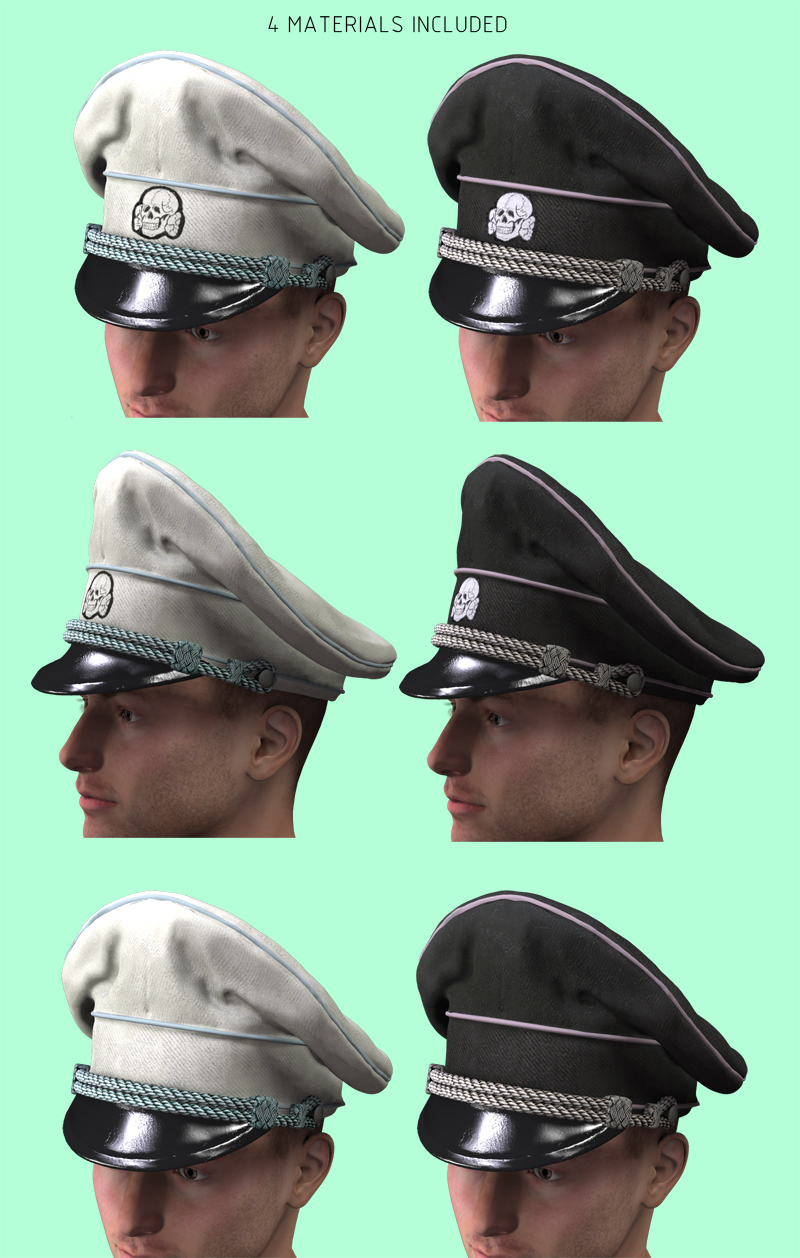 Gothic visor cap M4-V4 by N/A