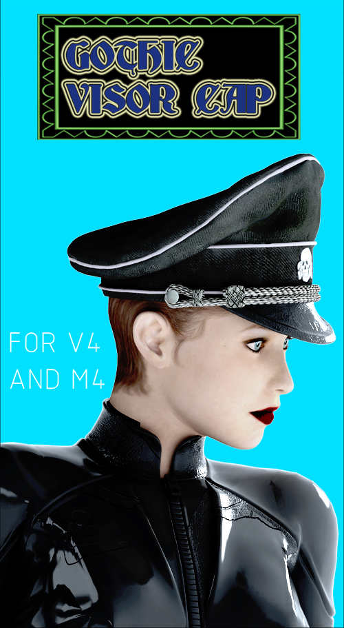 Gothic visor cap M4-V4 by N/A