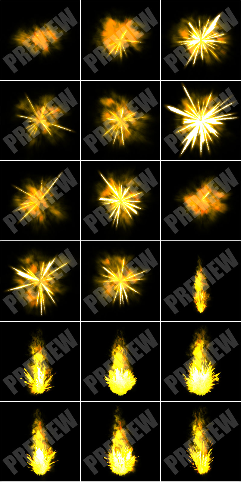 Gun Muzzle Flashes by N/A