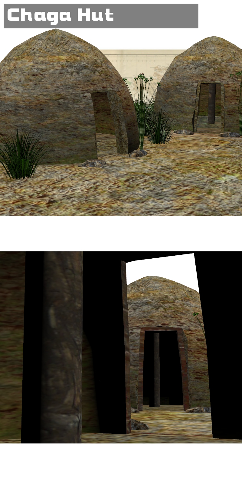 Tribal Huts by N/A