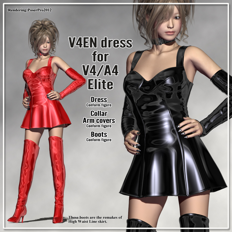 V4EN dress for V4A4 by N/A