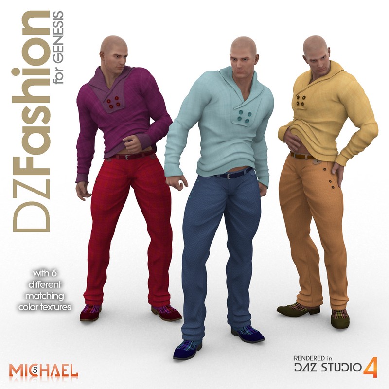 DZ Fashion Set 06 for Genesis by N/A