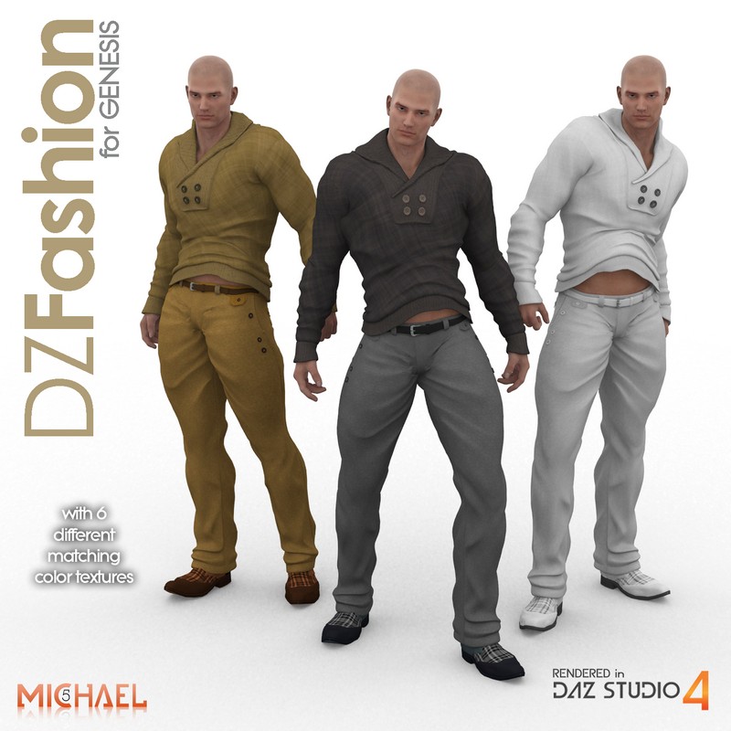 DZ Fashion Set 06 for Genesis by N/A