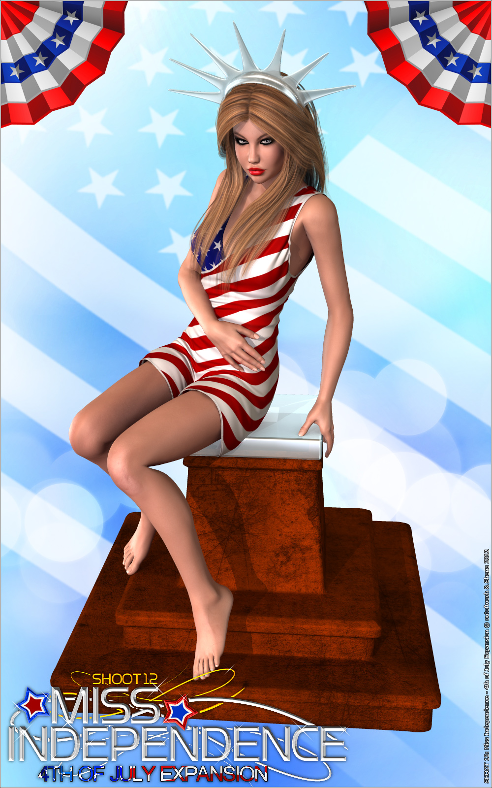 SHOOT 12: Miss Independence - 4th of July AddOn 1 by N/A