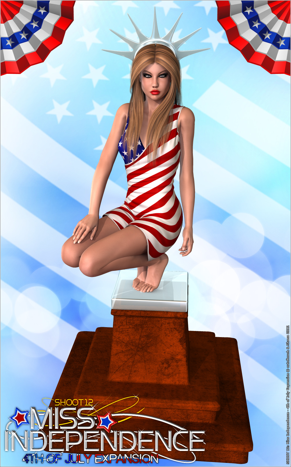 SHOOT 12: Miss Independence - 4th of July AddOn 1 by N/A