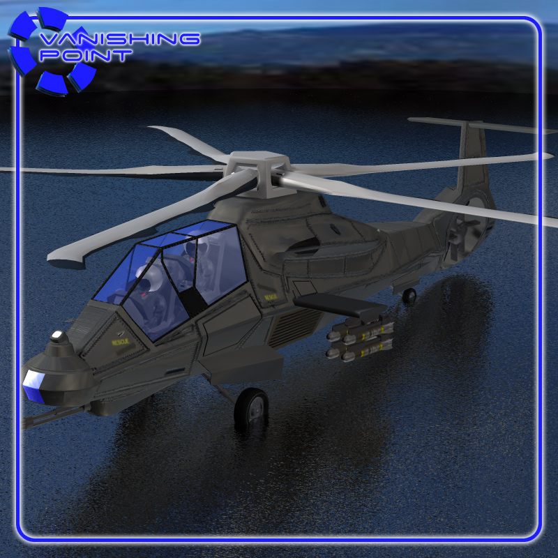 Comanche RAH-66 Helicopter (Poser)/ Vue by N/A
