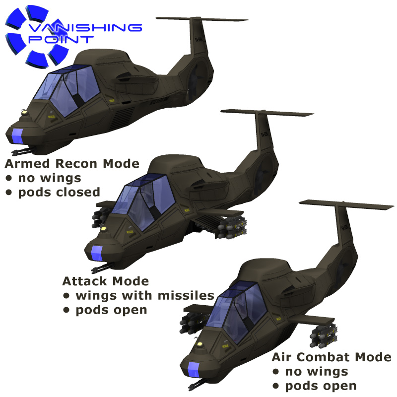 Comanche RAH-66 Helicopter (Poser)/ Vue by N/A