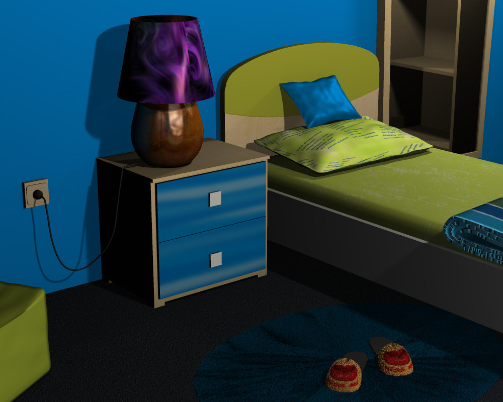 Teenage Bedroom by N/A
