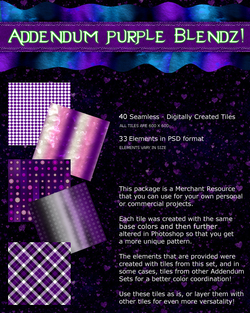 Addendum PurpleBlendz! by N/A