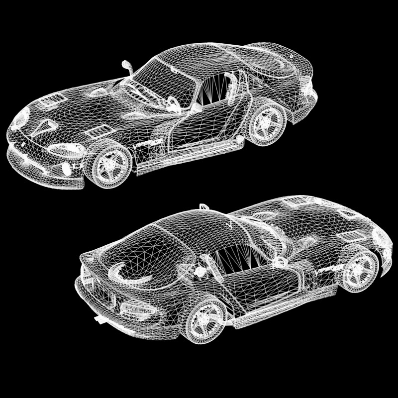 Dodge Viper (for Lightwave) by N/A