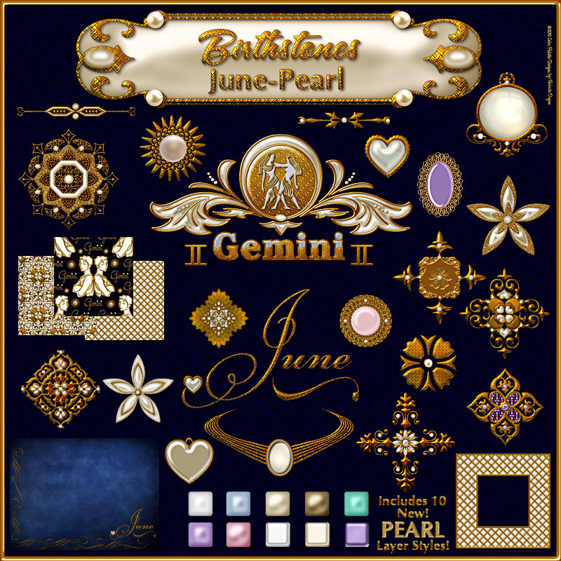Birthstone Bling!: JUNE-PEARLS by N/A