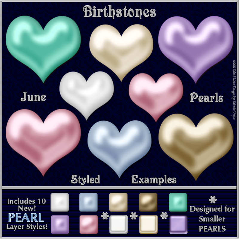 Birthstone Bling!: JUNE-PEARLS by N/A