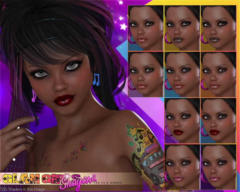 Glam Girls: Shayana by N/A