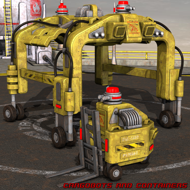 Cargobots And Containers by N/A