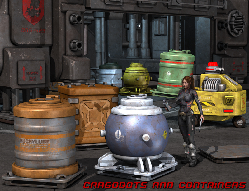 Cargobots And Containers by N/A