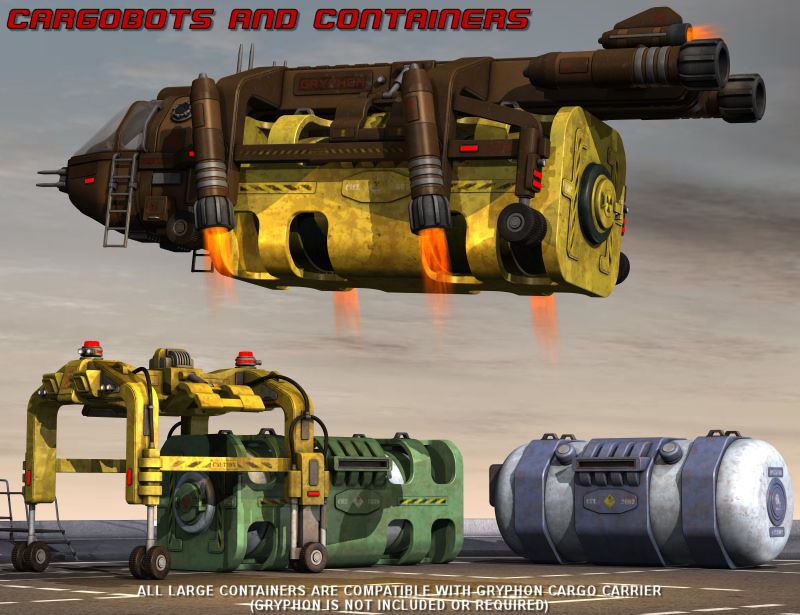 Cargobots And Containers by N/A