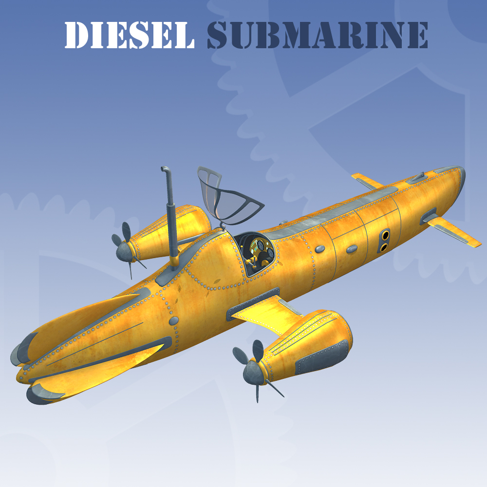 Diesel Submarine by N/A