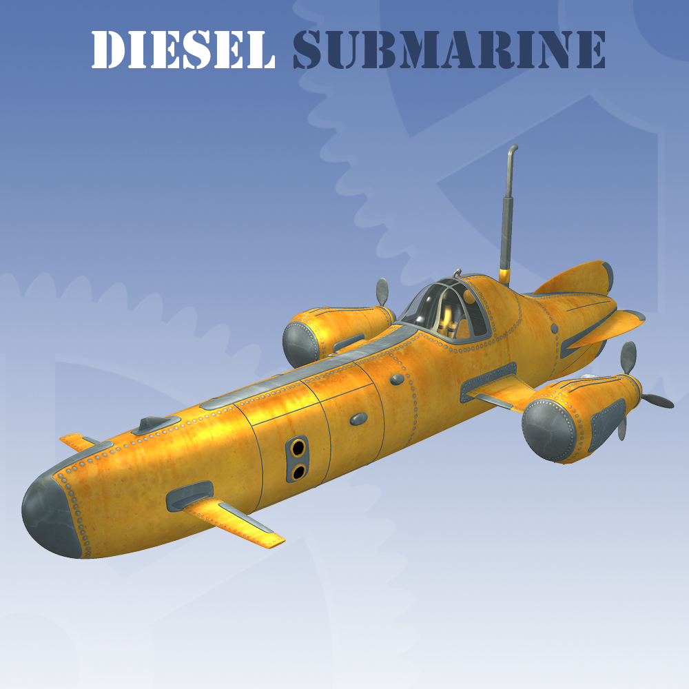 Diesel Submarine by N/A