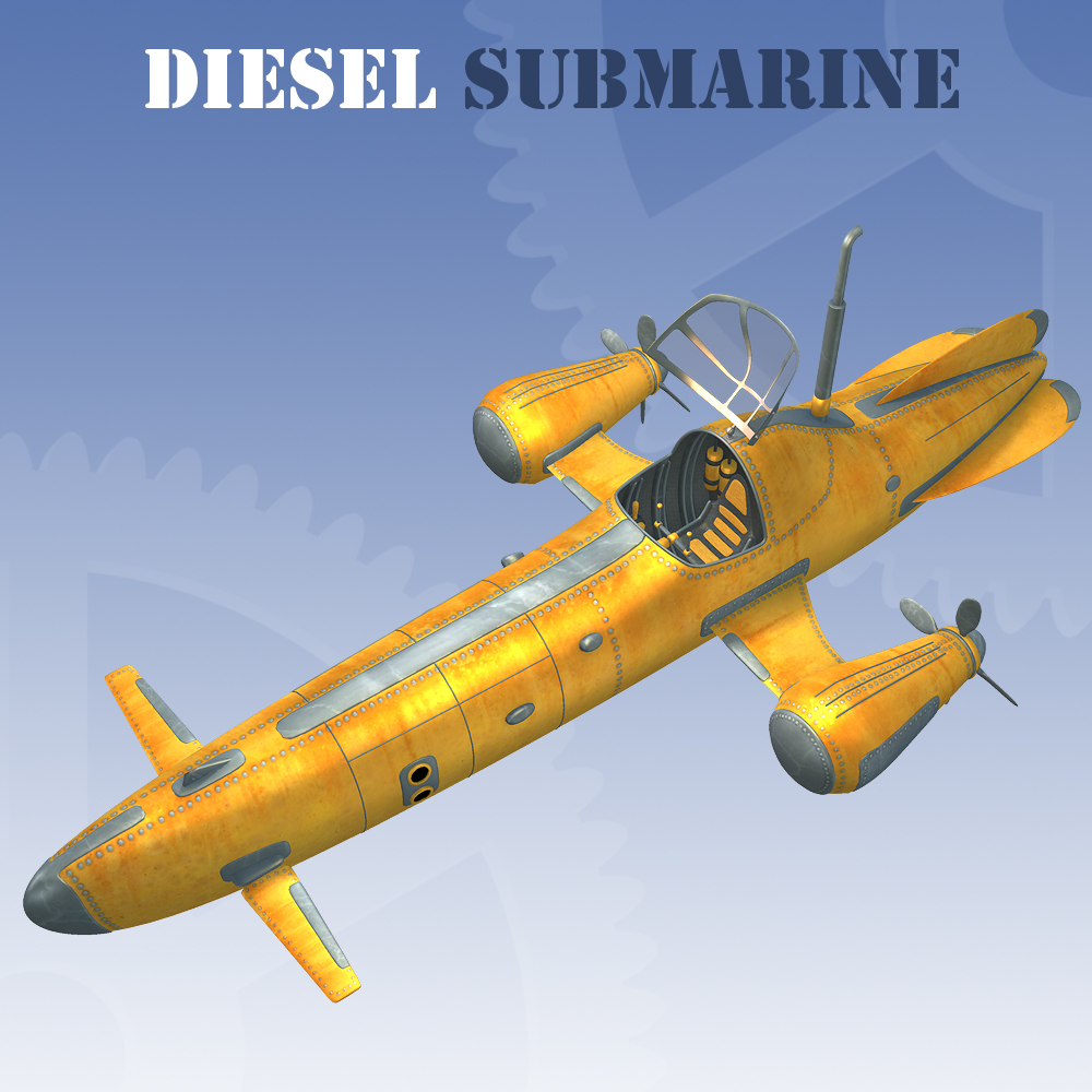 Diesel Submarine by N/A