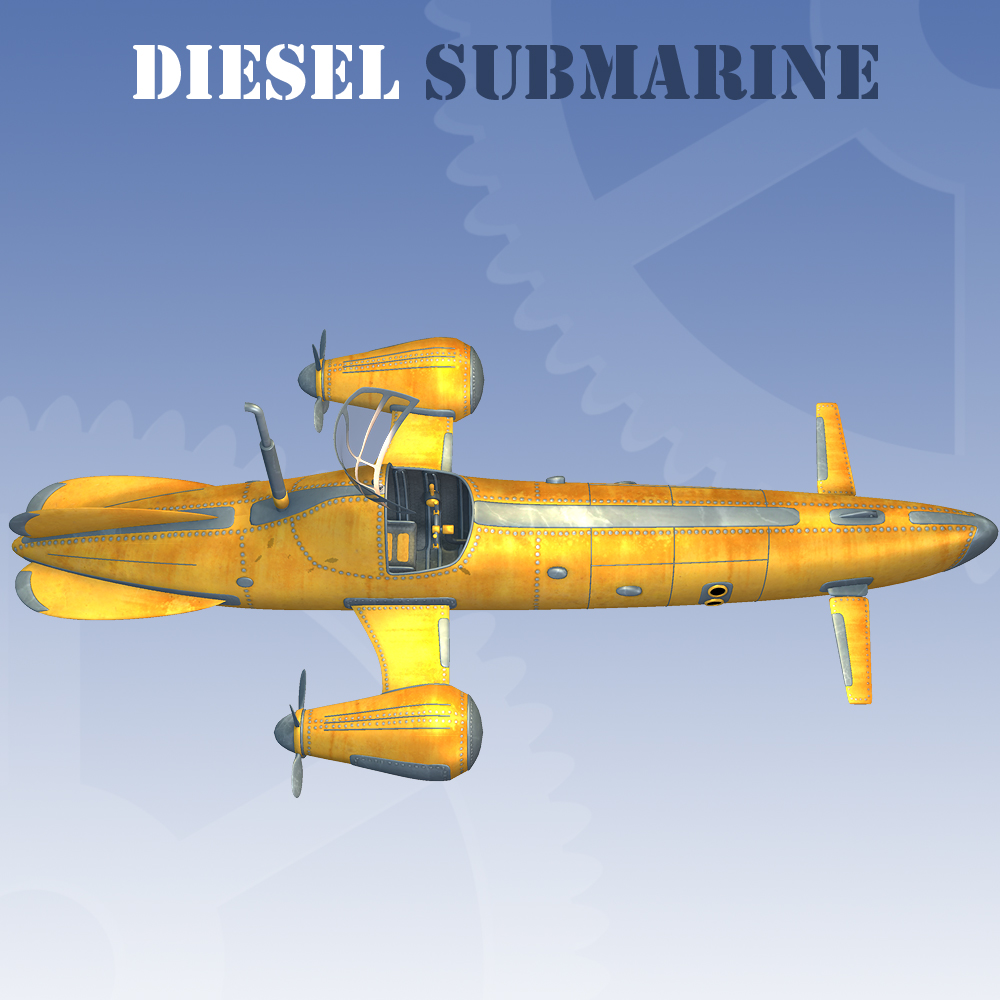 Diesel Submarine by N/A