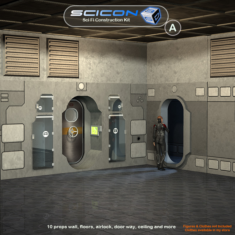 Scicon SciFi Constructor Set A by N/A