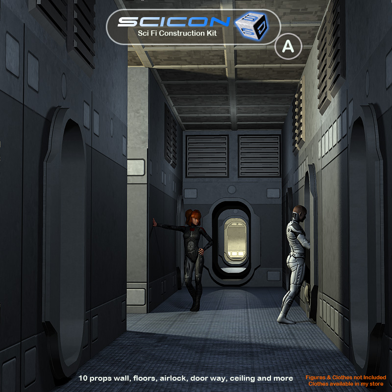 Scicon SciFi Constructor Set A by N/A
