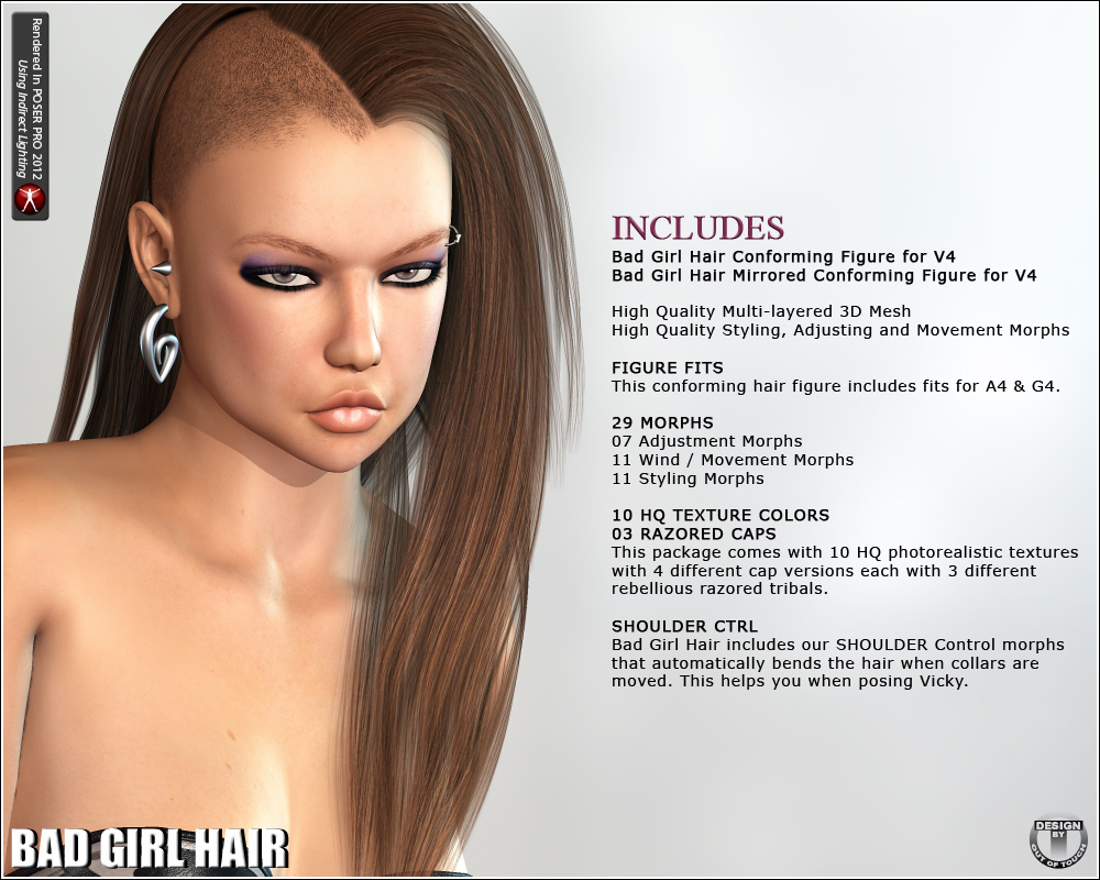 Bad Girl Hair by N/A