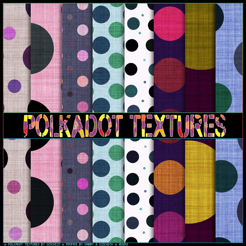 Polkadot Textures by N/A