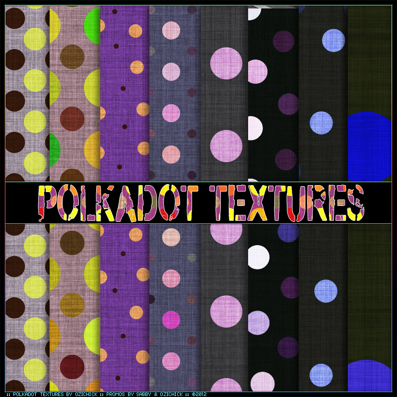Polkadot Textures by N/A