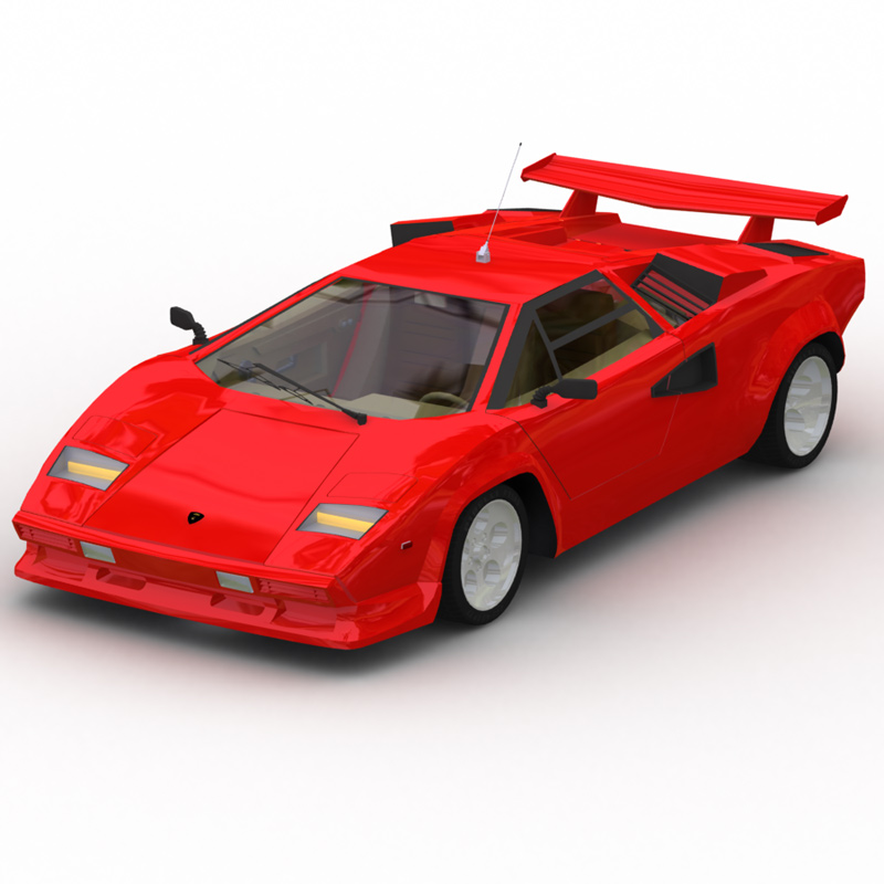 Lamborghini Countach (for Lightwave) by N/A