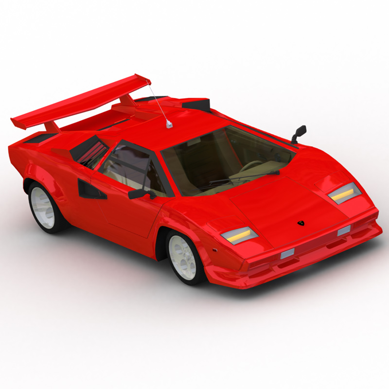 Lamborghini Countach (for Lightwave) by N/A