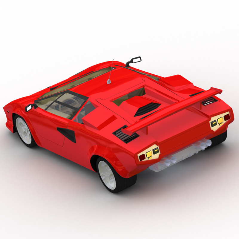 Lamborghini Countach (for Lightwave) by N/A