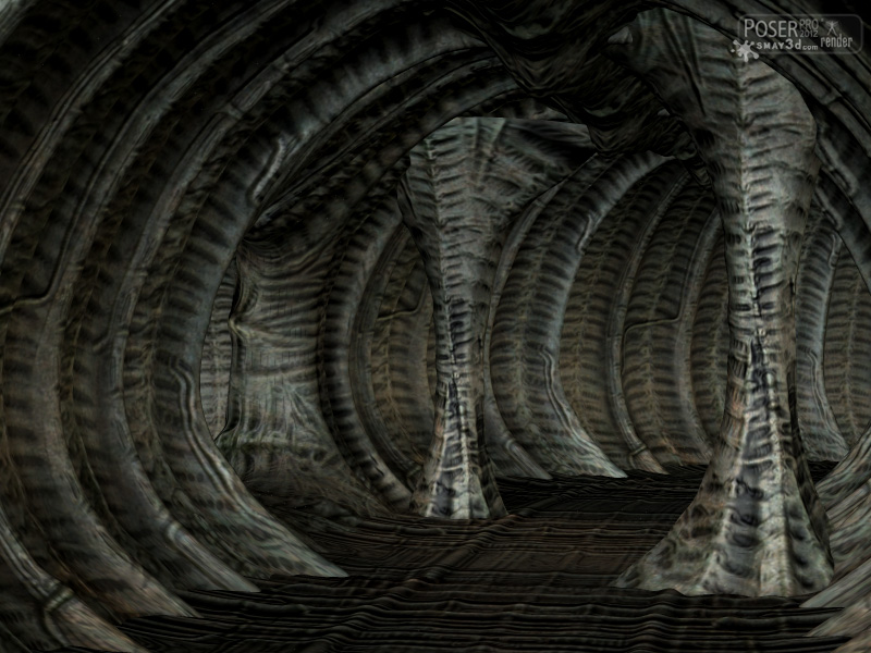 Alien Cave by N/A