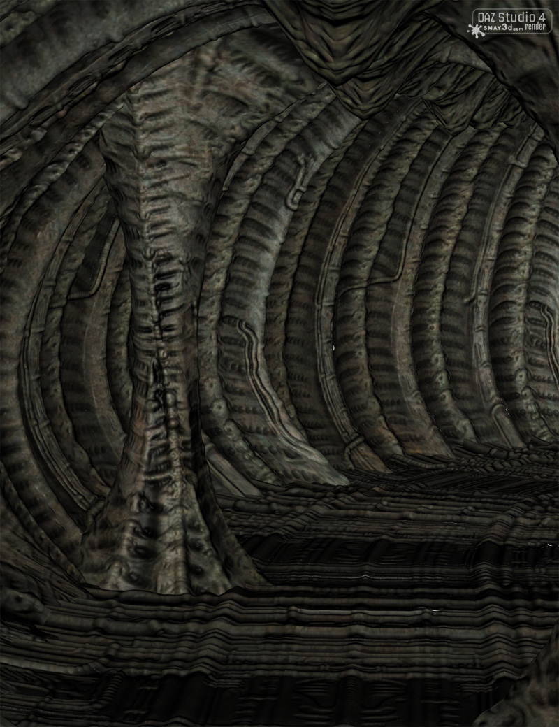 Alien Cave by N/A