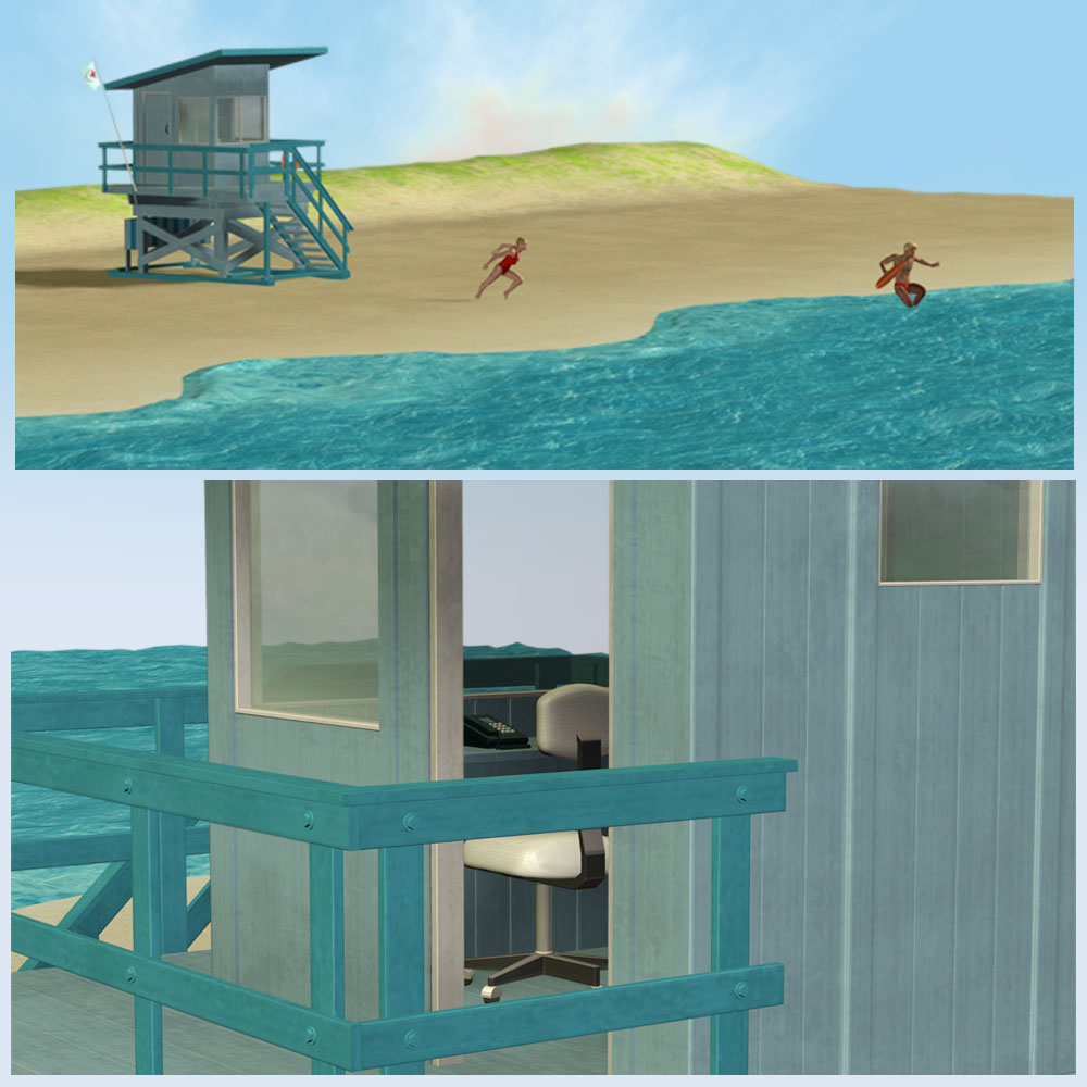 Lifeguard Station by N/A