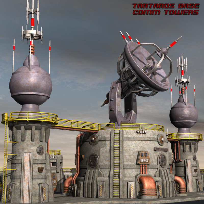 Tartaros Base Comm Towers by N/A