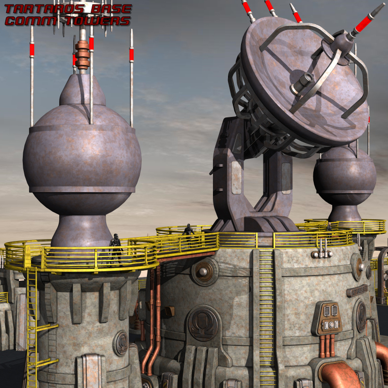 Tartaros Base Comm Towers by N/A