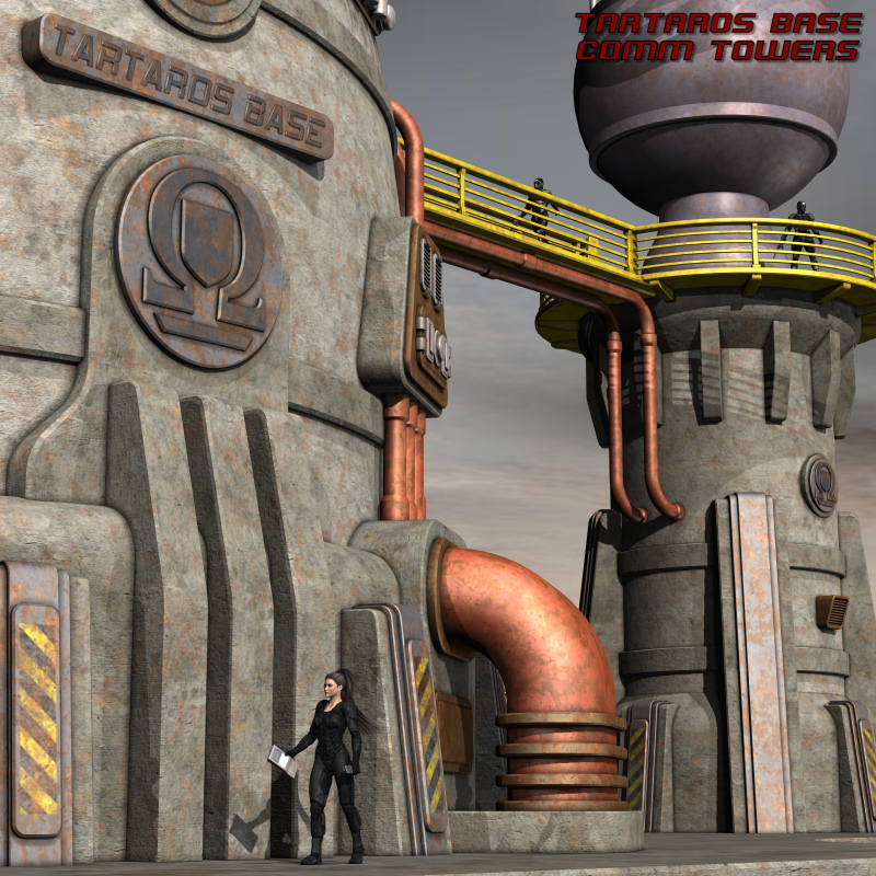 Tartaros Base Comm Towers by N/A