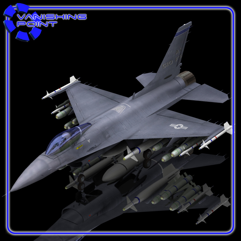 F-16 Falcon (for Poser) by N/A