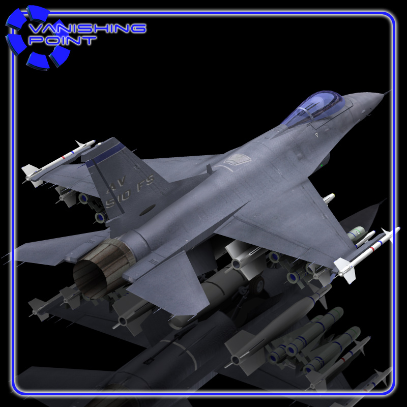F-16 Falcon (for Poser) by N/A