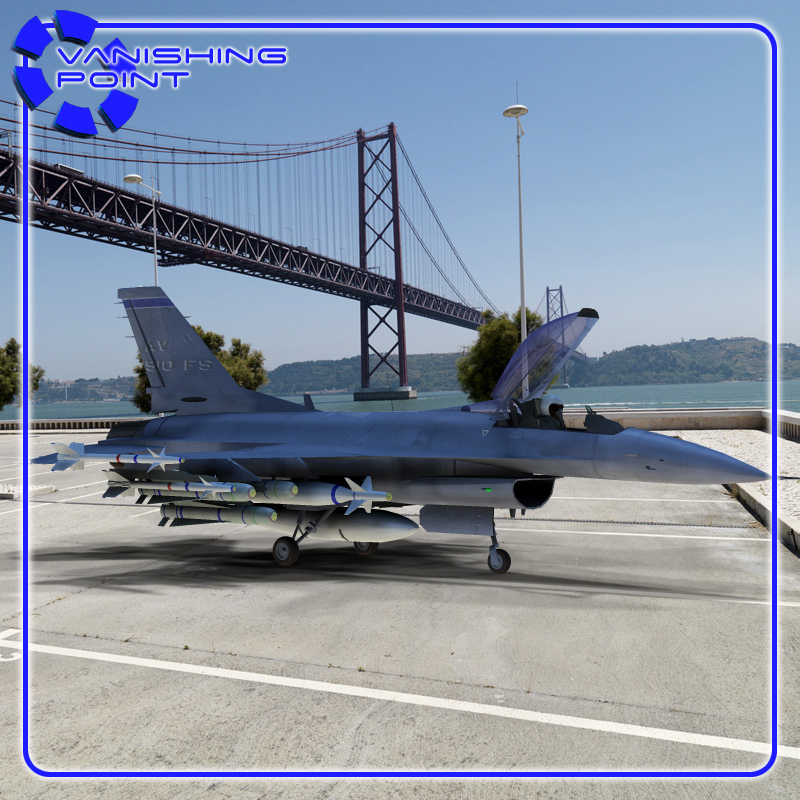 F-16 Falcon (for Poser) by N/A